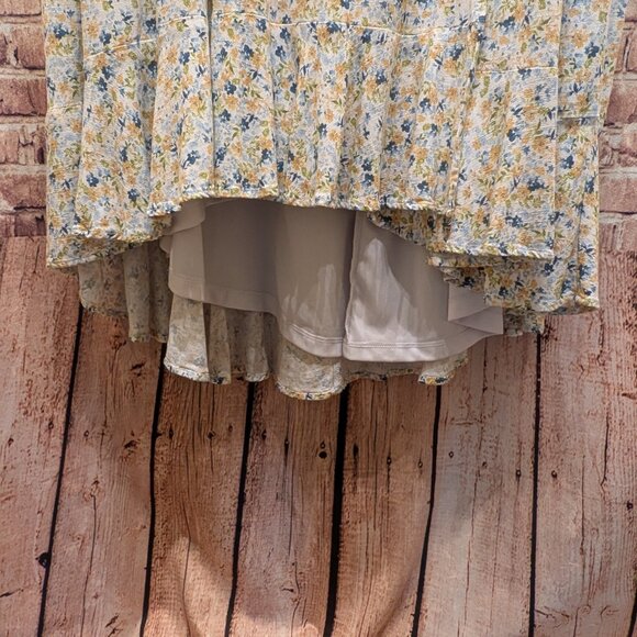 Torrid Floral Wrap Dress with Ruffle Hem Torrid Size 4 (26 or 4X) - Picture 2 of 13